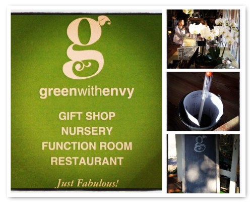 Green with envy Green with envy