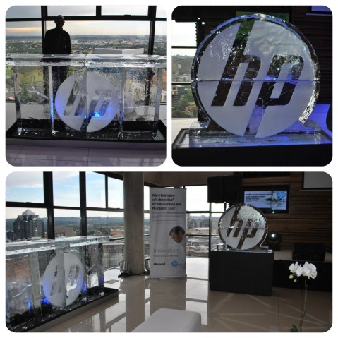 Ice Logo and Ice Bar Ice Logo and Ice Bar