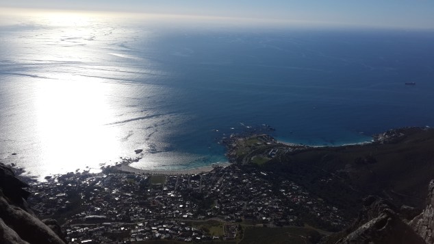 On top of Table Mountain